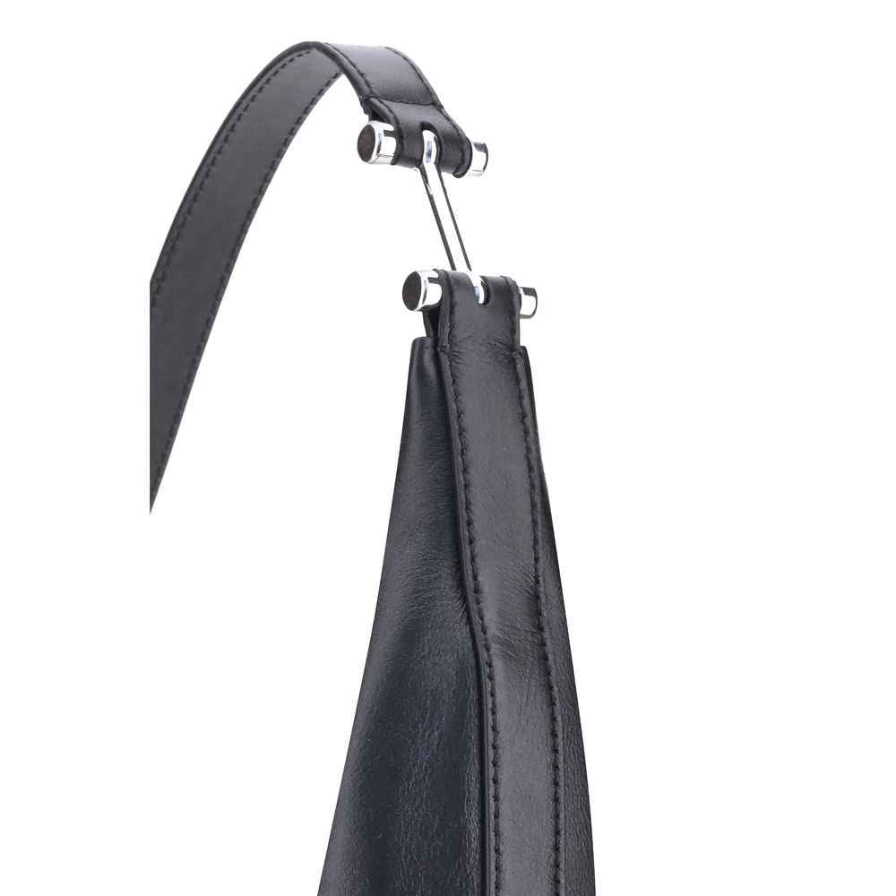 Marni Small Dot Hobo Shoulder Bag Semi Gloss Leather