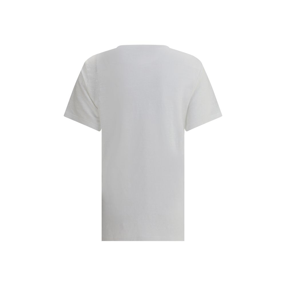 Marant Étoile Zewel Linen T Shirt Lightweight Monochrome