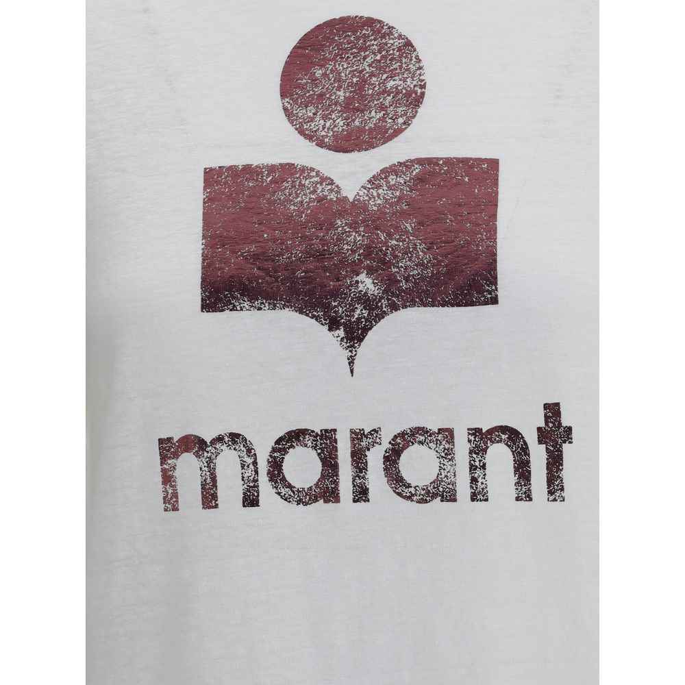 Marant Étoile Zewel Linen T Shirt Lightweight Monochrome