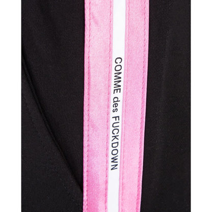 Comme Des Fuckdown Black Cotton Jeans & Pant by Comme Des Fuckdown
