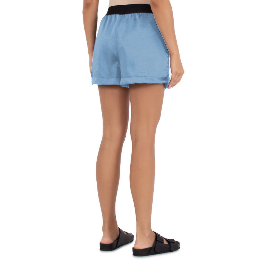 Short en polyester bleu Comme des Garçons Fuckdown