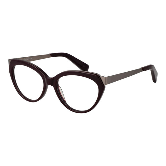 Montures de lunettes unisexes violettes Yohji Yamamoto
