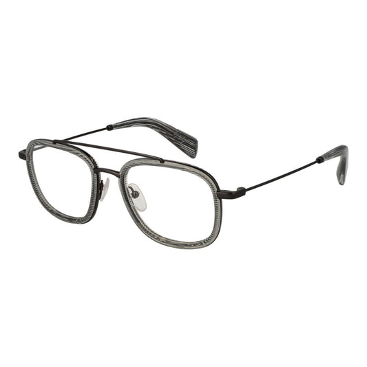 Montures optiques grises pour homme Yohji Yamamoto