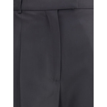 Pantalon en laine Alexander McQueen Sartorial