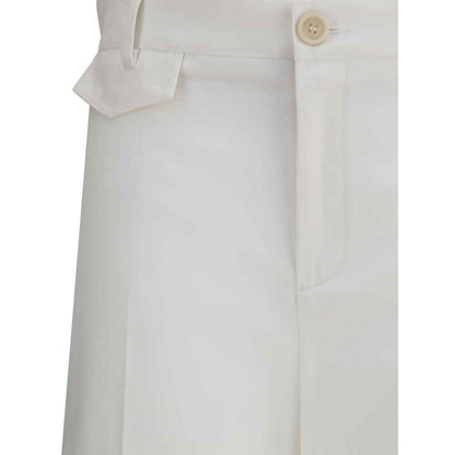 Chloé Flare Pants Cotton Pants Modern Silhouette Luxe