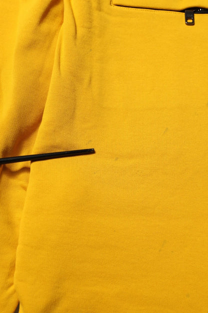 Pantalon de jogging en coton jaune Dolce &amp; Gabbana