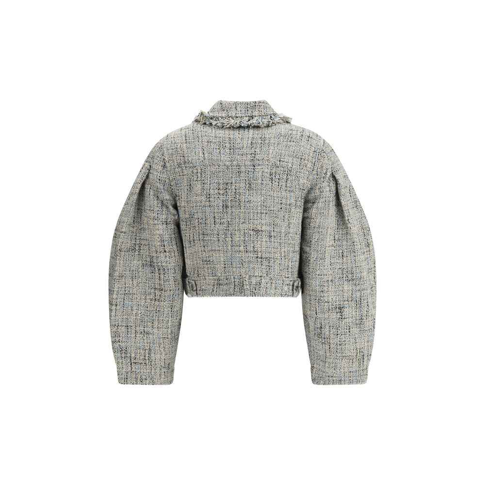 Ganni Summer Cotton Jacket Cropped Modern Chic Collection