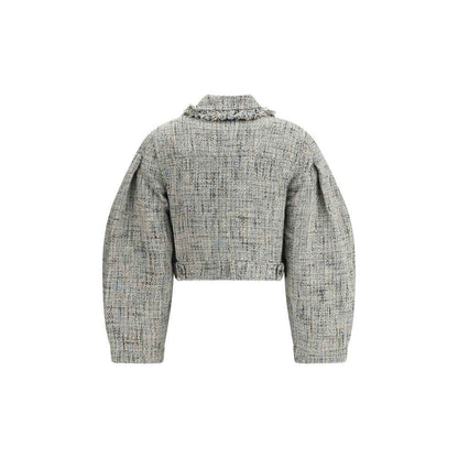 Ganni Summer Cotton Jacket Cropped Modern Chic Collection