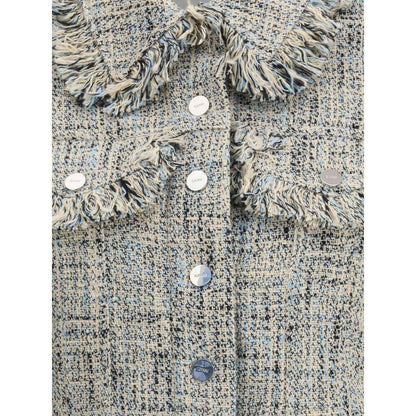 Ganni Summer Cotton Jacket Cropped Modern Chic Collection