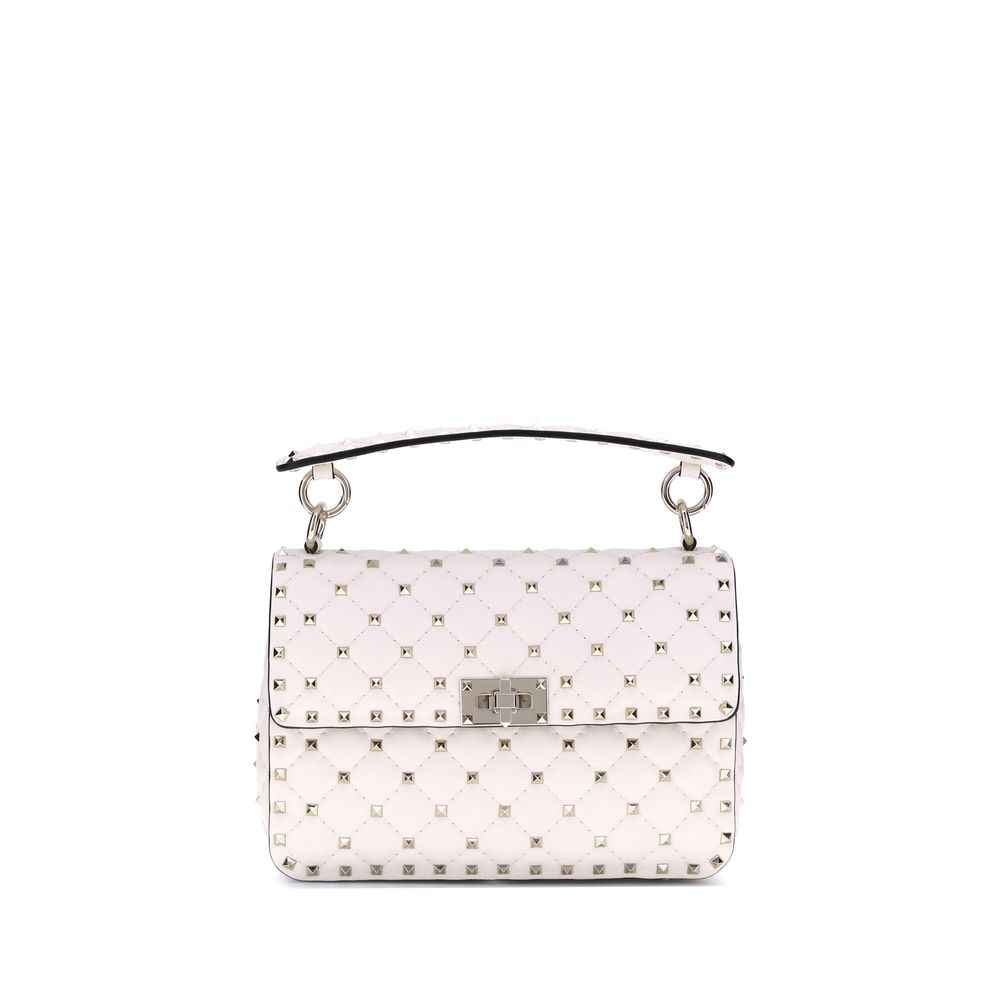 Rockstud Spike Valentino Garavani Medium Shoulder Bag Black