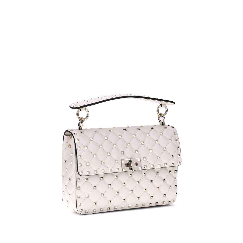 Rockstud Spike Valentino Garavani Medium Shoulder Bag Black