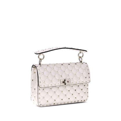 Rockstud Spike Valentino Garavani Medium Shoulder Bag Black