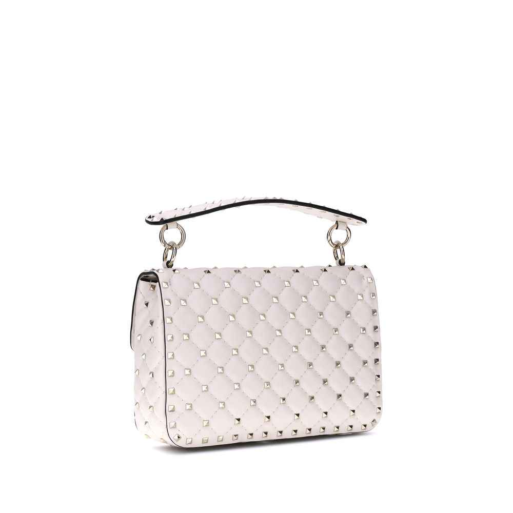 Rockstud Spike Valentino Garavani Medium Shoulder Bag Black