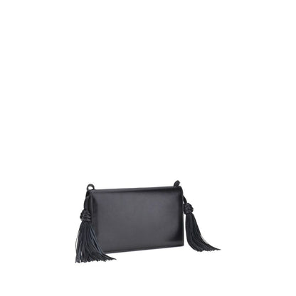 Jil Sander Tassel Leather Shoulder Bag Minimalist Luxury
