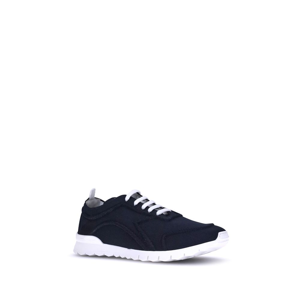 Cotton Sneakers Kiton Lightweight Luxury Footwear Line