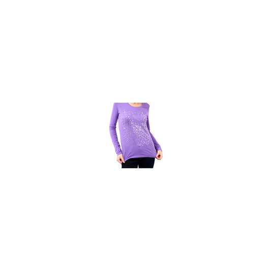 Haut en coton violet Montana Blu pour femme