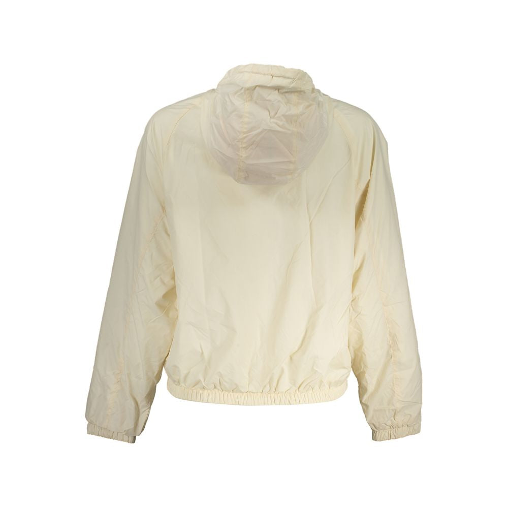 Napapijri Beige Polyester Jackets &amp; Coat