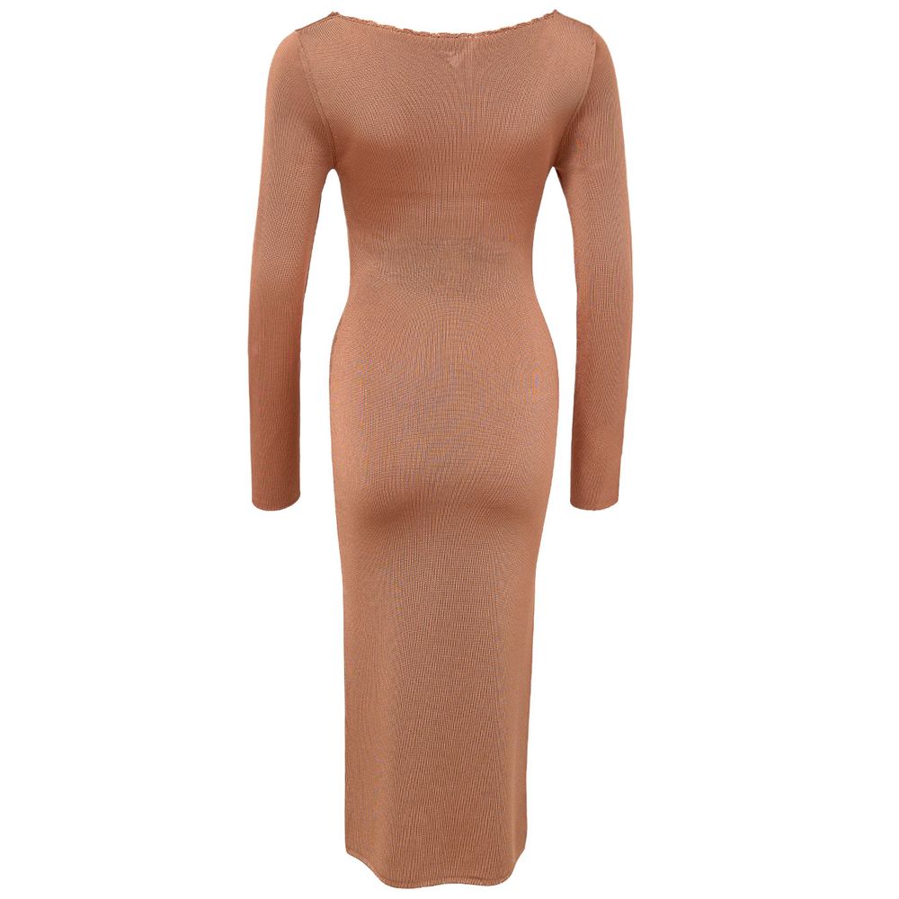 Tom Ford Orange Viscose Long by Tom Ford