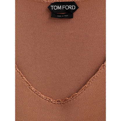 Tom Ford Orange Viscose Long by Tom Ford