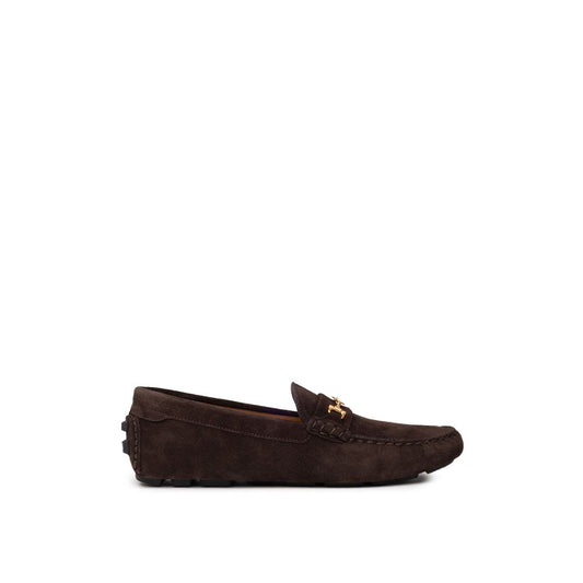Bally Brown Leather Moccassin by Bally
