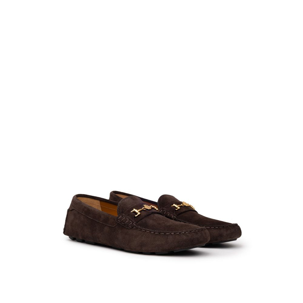 Bally Brown Leather Moccassin by Bally
