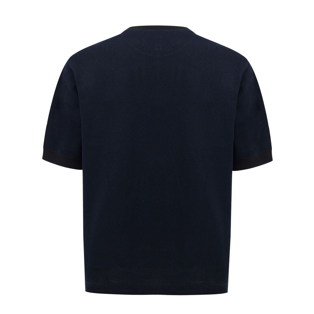 T-shirt Dunhill en coton bleu