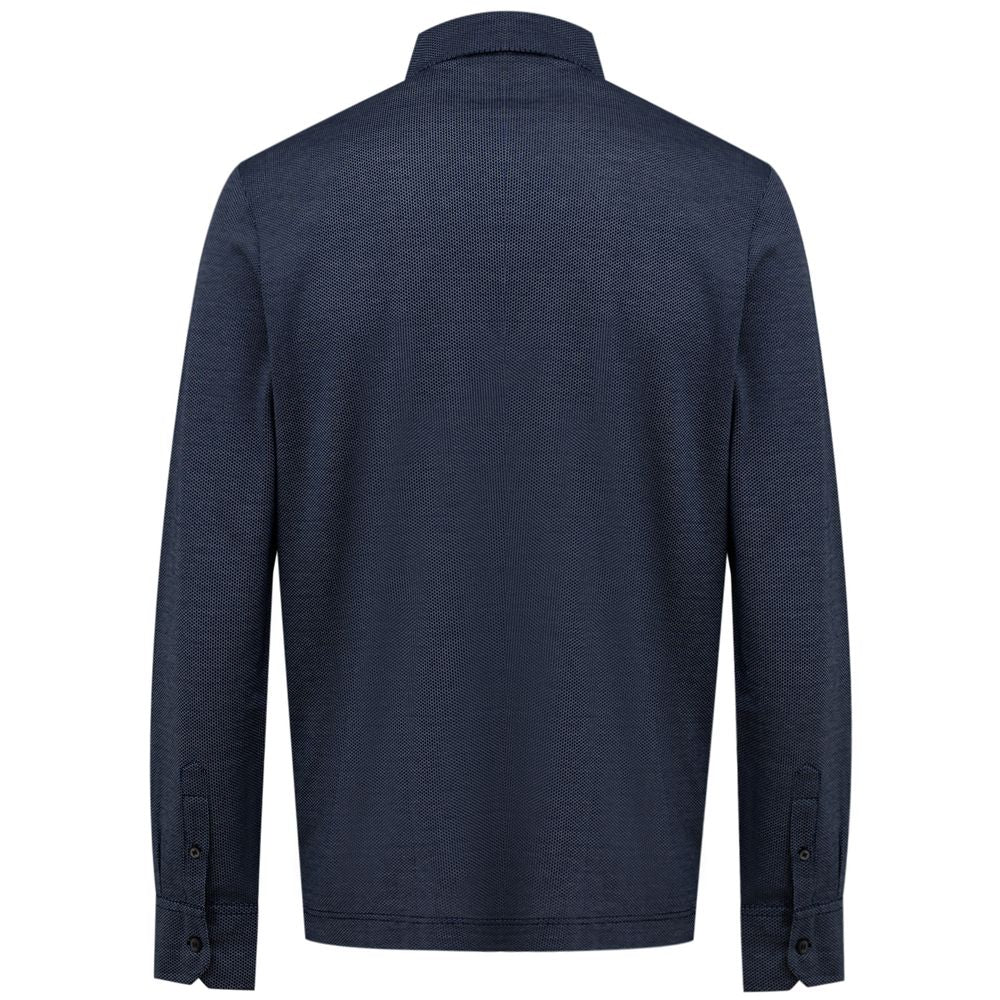 Canali Blue Cotton Shirt by Canali