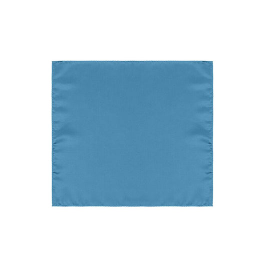 Dolce &amp; Gabbana Light Blue Silk Pocket Square