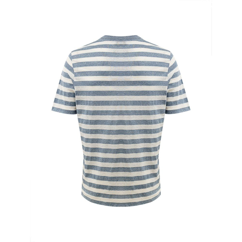 Gran Sasso Blue Cotton Long by Gran Sasso