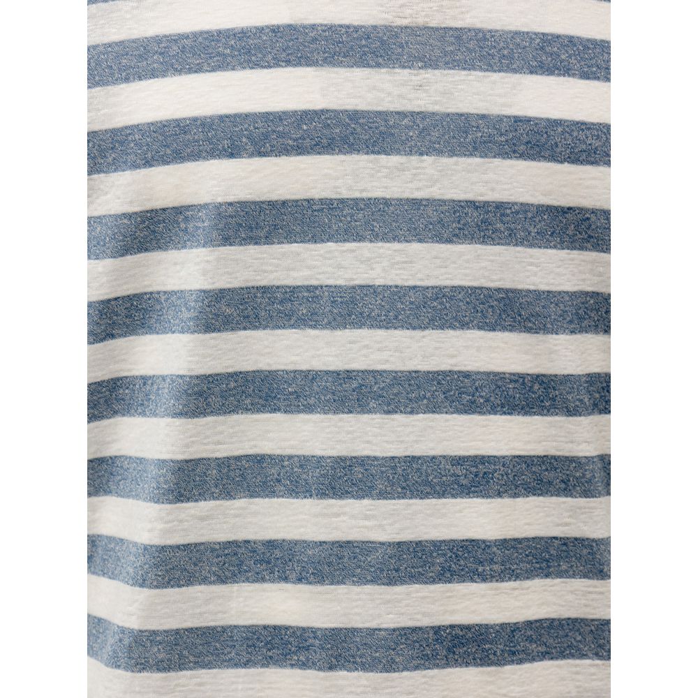 Gran Sasso Blue Cotton Long by Gran Sasso
