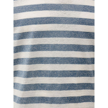 Gran Sasso Blue Cotton Long by Gran Sasso