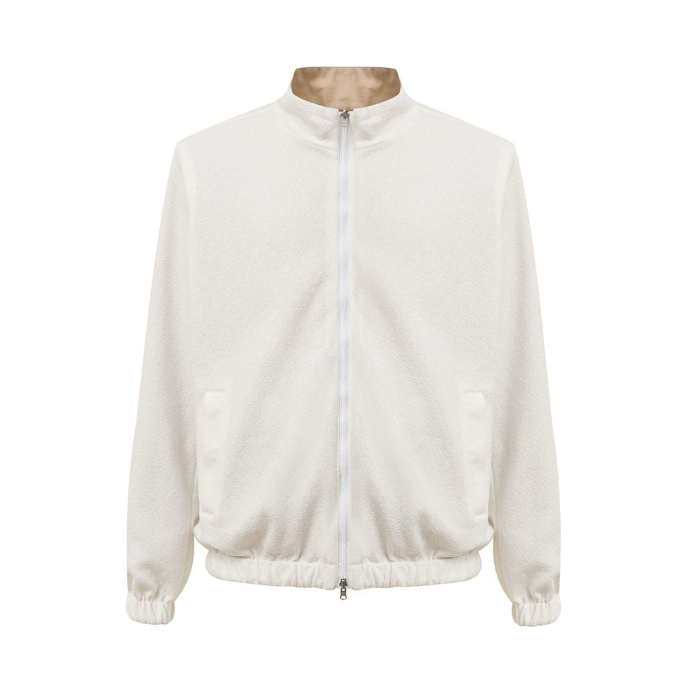 Gran Sasso Beige Polyester Jackets &amp; Coat