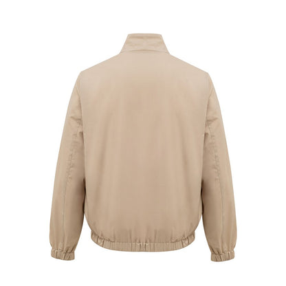 Gran Sasso Beige Polyester Jackets &amp; Coat