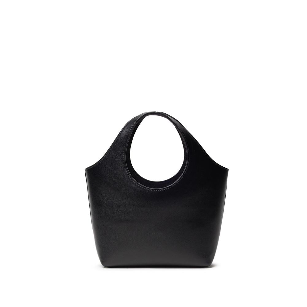Balenciaga Sac de voyage et de voyage en cuir noir
