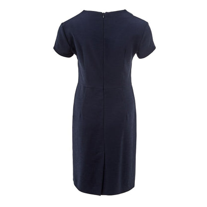 Short en viscose bleu Lardini