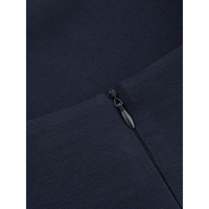 Short en viscose bleu Lardini