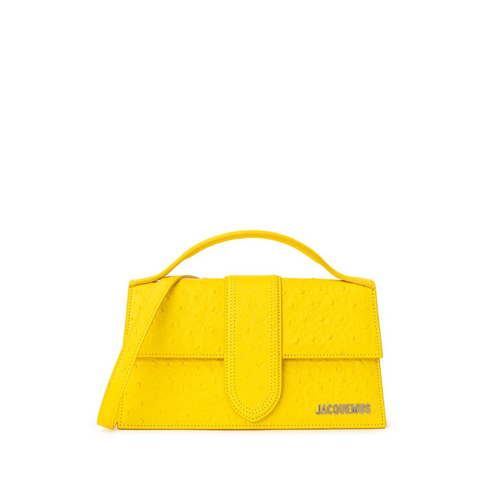 Jacquemus Yellow Leather Handbag by Jacquemus