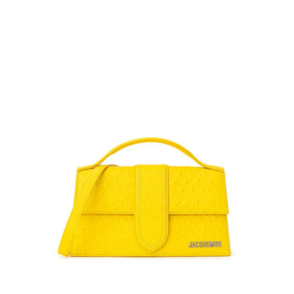 Jacquemus Yellow Leather Handbag by Jacquemus