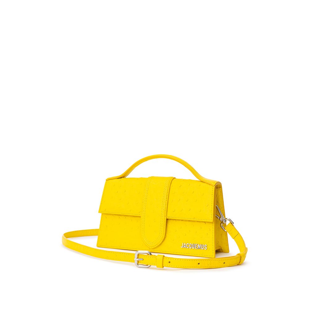 Jacquemus Yellow Leather Handbag by Jacquemus