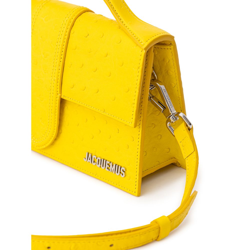 Jacquemus Yellow Leather Handbag by Jacquemus