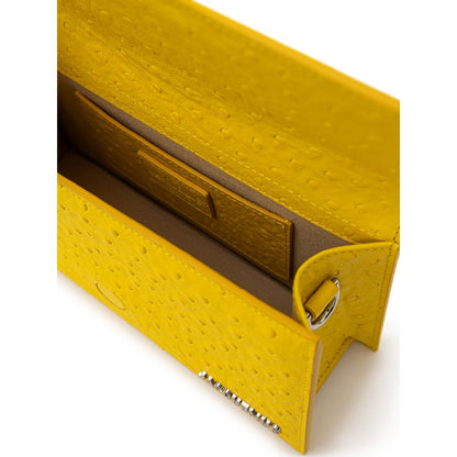 Jacquemus Yellow Leather Handbag by Jacquemus