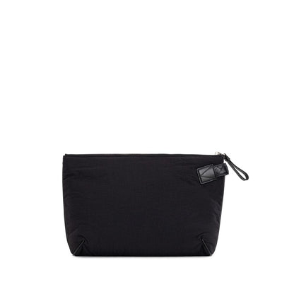 Pochette en nylon noir Bottega Veneta