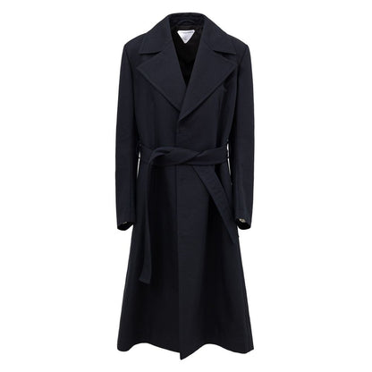 Trench-coat en coton bleu Bottega Veneta