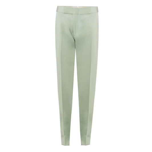 Pantalon chino en viscose vert Tom Ford