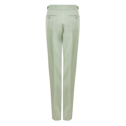 Pantalon chino en viscose vert Tom Ford