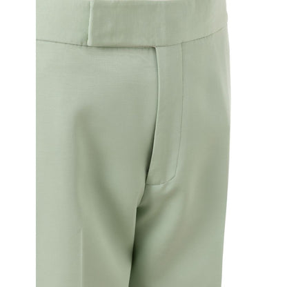 Pantalon chino en viscose vert Tom Ford