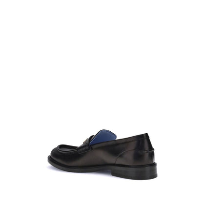 Mocassins en cuir Versace