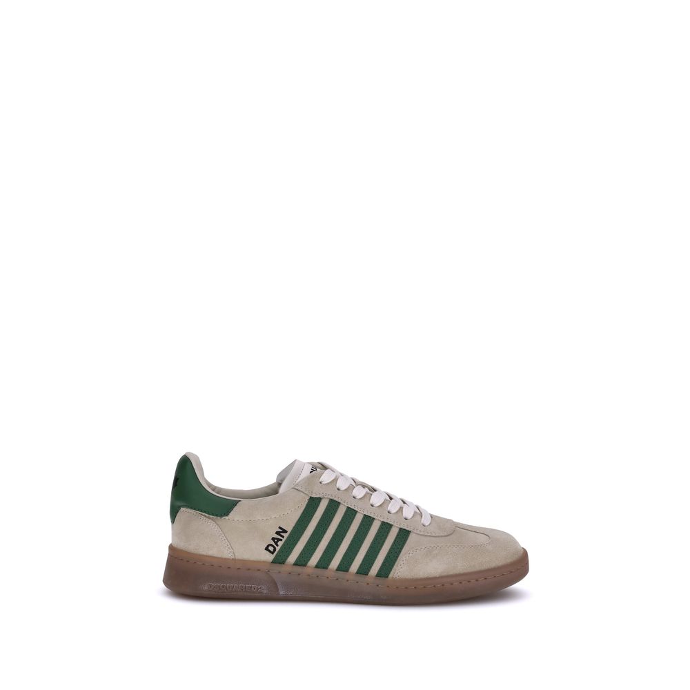 Dsquared2 Boxer Sneakers Leather - Sleek Luxury Performance
