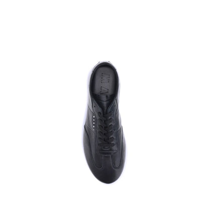 Marni Softy Soccer Sneakers Soft Nappa Leather - Black