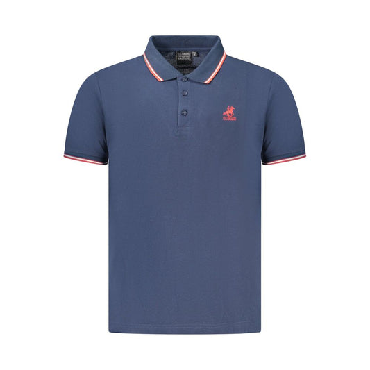 Polo US Grand Polo bleu en coton pour homme